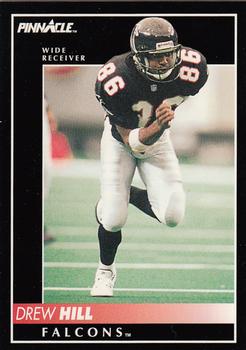 1992 Pinnacle #242 Drew Hill Front