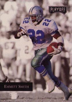 1992 Playoff #1 Emmitt Smith Front
