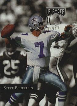 1992 Playoff #19 Steve Beuerlein Front