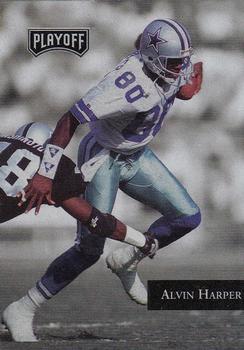 1992 Playoff #24 Alvin Harper Front