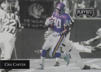 1992 Playoff #33 Cris Carter Front