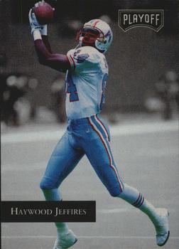 1992 Playoff #53 Haywood Jeffires Front