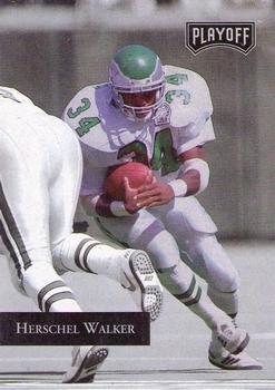 1992 Playoff #78 Herschel Walker Front