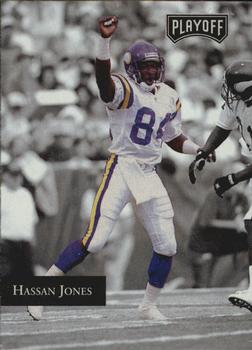 1992 Playoff #79 Hassan Jones Front