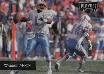 1992 Playoff #100 Warren Moon Front