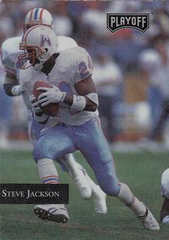 1992 Playoff #136 Steve Jackson Front