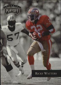 1992 Playoff #150 Ricky Watters Front