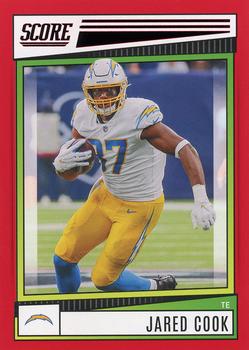 2022 Score - Red #135 Jared Cook Front