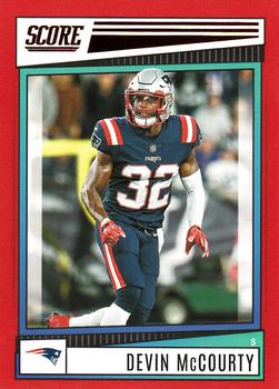 2022 Score - Red #287 Devin McCourty Front