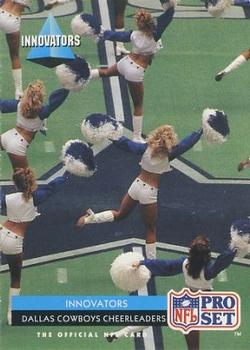 1992 Pro Set #35 Dallas Cowboys Cheerleaders Front