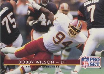 1992 Pro Set #89 Bobby Wilson Front