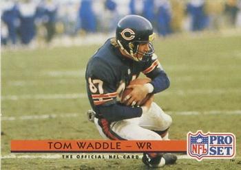 1992 Pro Set #125 Tom Waddle Front