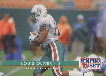 1992 Pro Set #231 Louis Oliver Front