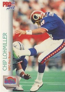 1992 Pro Set #413 Chip Lohmiller Front