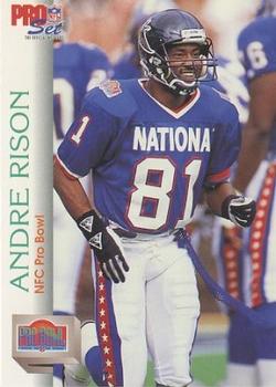 1992 Pro Set #419 Andre Rison Front
