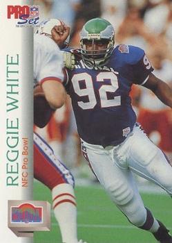 1992 Pro Set #427 Reggie White Front