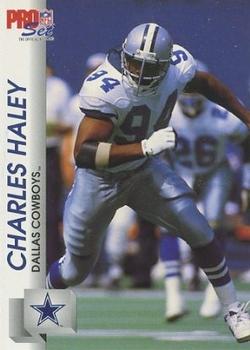 1992 Pro Set #475 Charles Haley Front