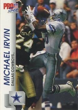 1992 Pro Set #476 Michael Irvin Front