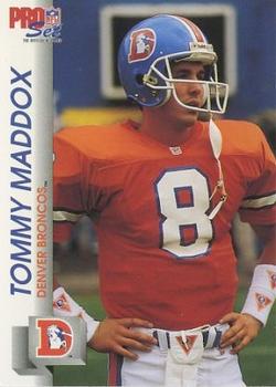 1992 Pro Set #486 Tommy Maddox Front
