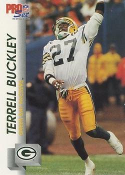 1992 Pro Set #503 Terrell Buckley Front