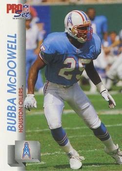 1992 Pro Set #514 Bubba McDowell Front