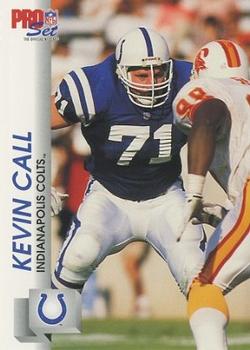 1992 Pro Set #520 Kevin Call Front