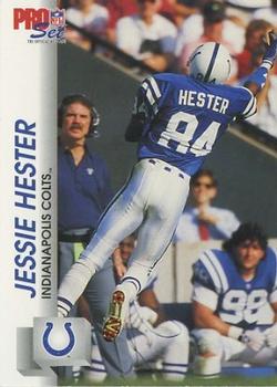 1992 Pro Set #525 Jessie Hester Front