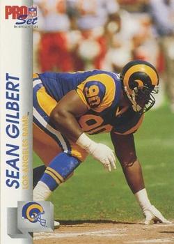 1992 Pro Set #549 Sean Gilbert Front