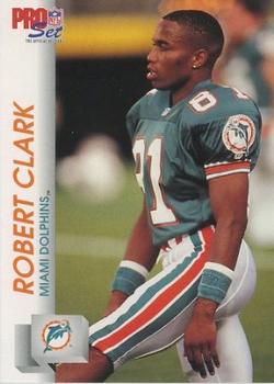 1992 Pro Set #554 Robert Clark Front