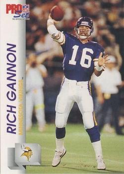 1992 Pro Set #566 Rich Gannon Front