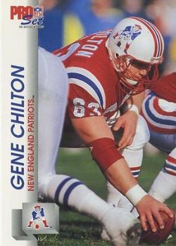 1992 Pro Set #573 Gene Chilton Front