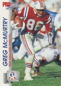 1992 Pro Set #579 Greg McMurtry Front
