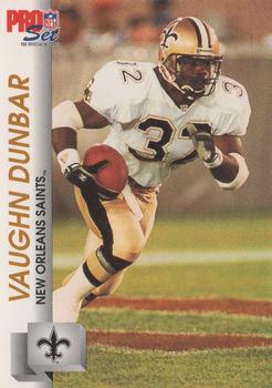 1992 Pro Set #585 Vaughn Dunbar Front