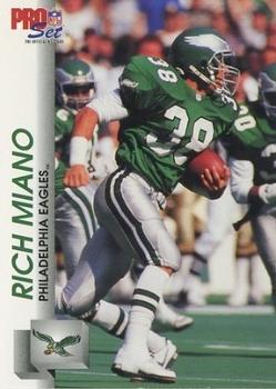 1992 Pro Set #612 Rich Miano Front