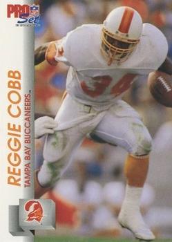 1992 Pro Set #662 Reggie Cobb Front