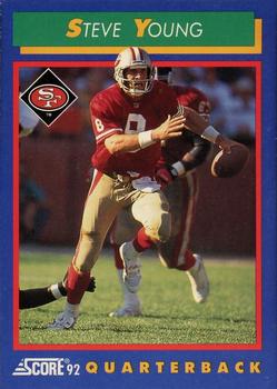 1992 Score #4 Steve Young Front
