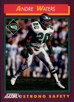 1992 Score #150 Andre Waters Front
