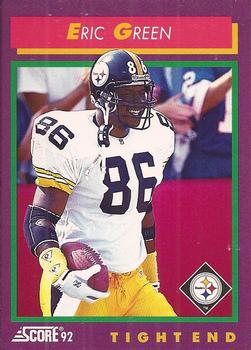 1992 Score #220 Eric Green Front