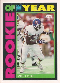 1992 Score #521 Mike Croel Front