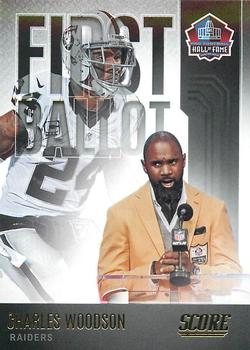 2022 Score - First Ballot Gold #FB-CW Charles Woodson Front