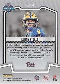 2022 Score - PROtential #P-KP Kenny Pickett Back