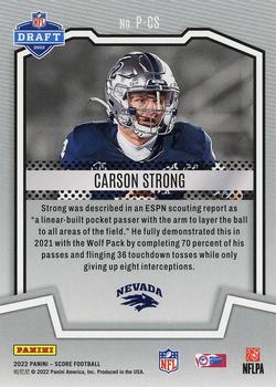 2022 Score - PROtential #P-CS Carson Strong Back