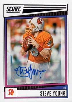 2022 Score - Signatures #72 Steve Young Front