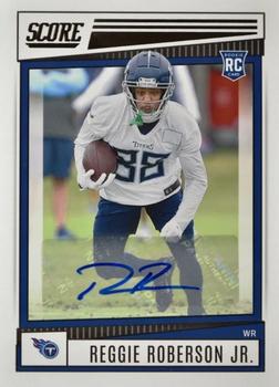 2022 Score - Signatures #397 Reggie Roberson Jr. Front