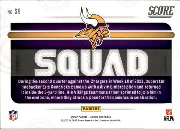 2022 Score - Squad #S9 Minnesota Vikings Back