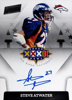 2022 Score - Super Bowl Signatures #SBXXXII-SA Steve Atwater Front