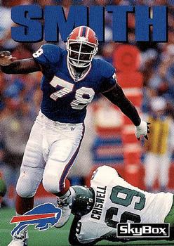 1992 SkyBox Impact #237 Bruce Smith Front