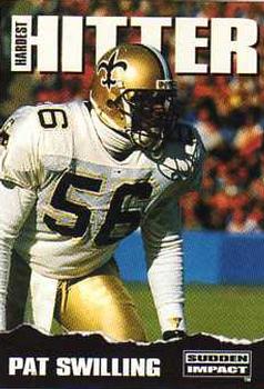 1992 SkyBox Impact #318 Pat Swilling Front