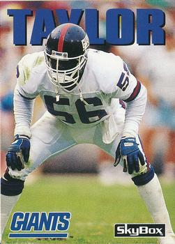 1992 SkyBox Impact #14 Lawrence Taylor Front