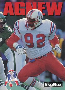 1992 SkyBox Impact #107 Ray Agnew Front